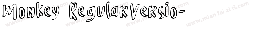 Monkey RegularVersio字体转换